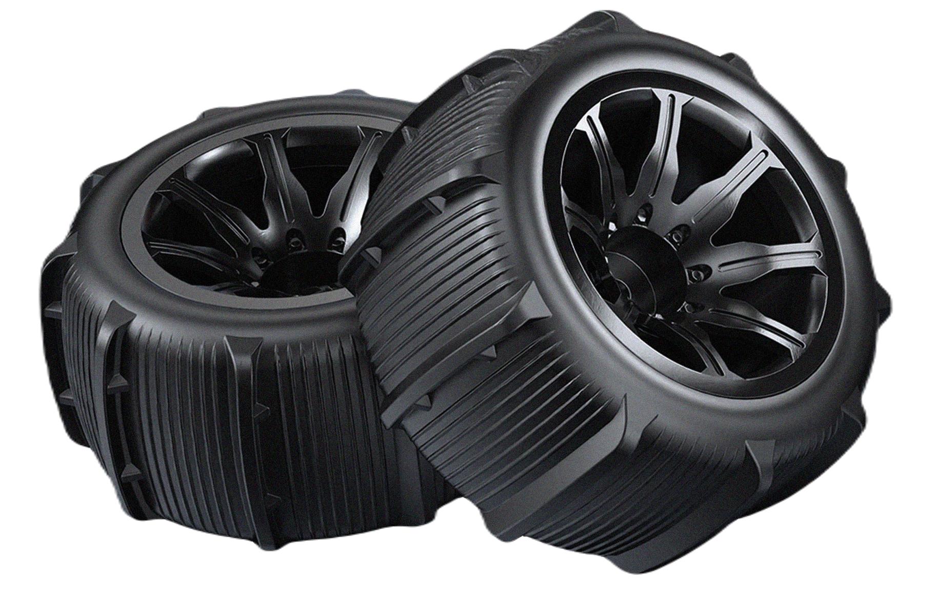 Amewi Sandpaddel-Kompletträder, 2 Stück HyperGo 1:14 Amewi Sandpaddel-Kompletträder, 2 Stück HyperGo 1:14