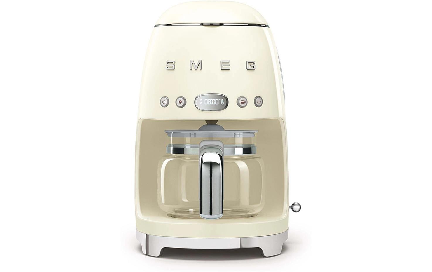 SMEG Filterkaffeemaschine 50's Style DCF02CREU Crème
