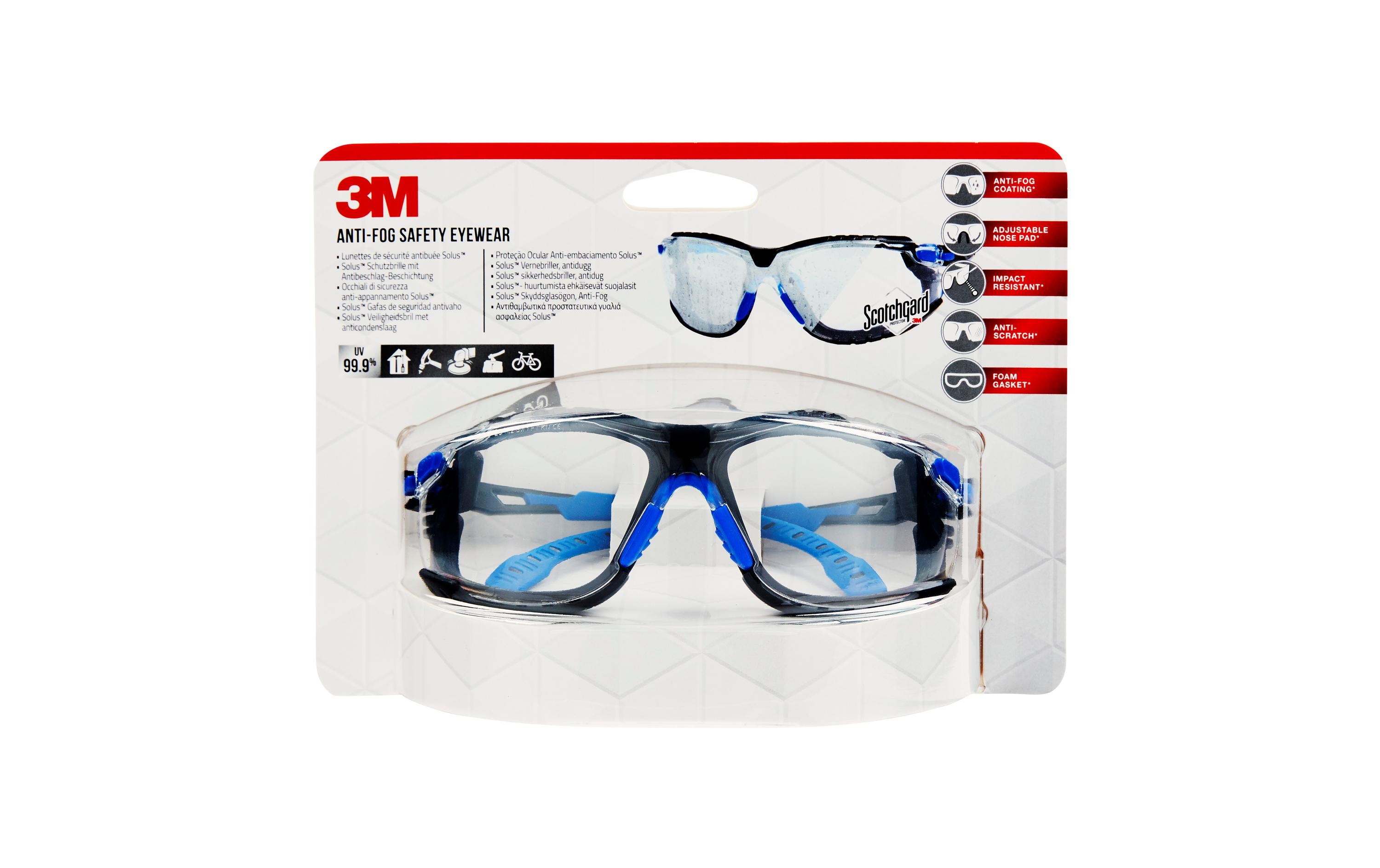 3M Schutzbrille Solus 1000 transparent