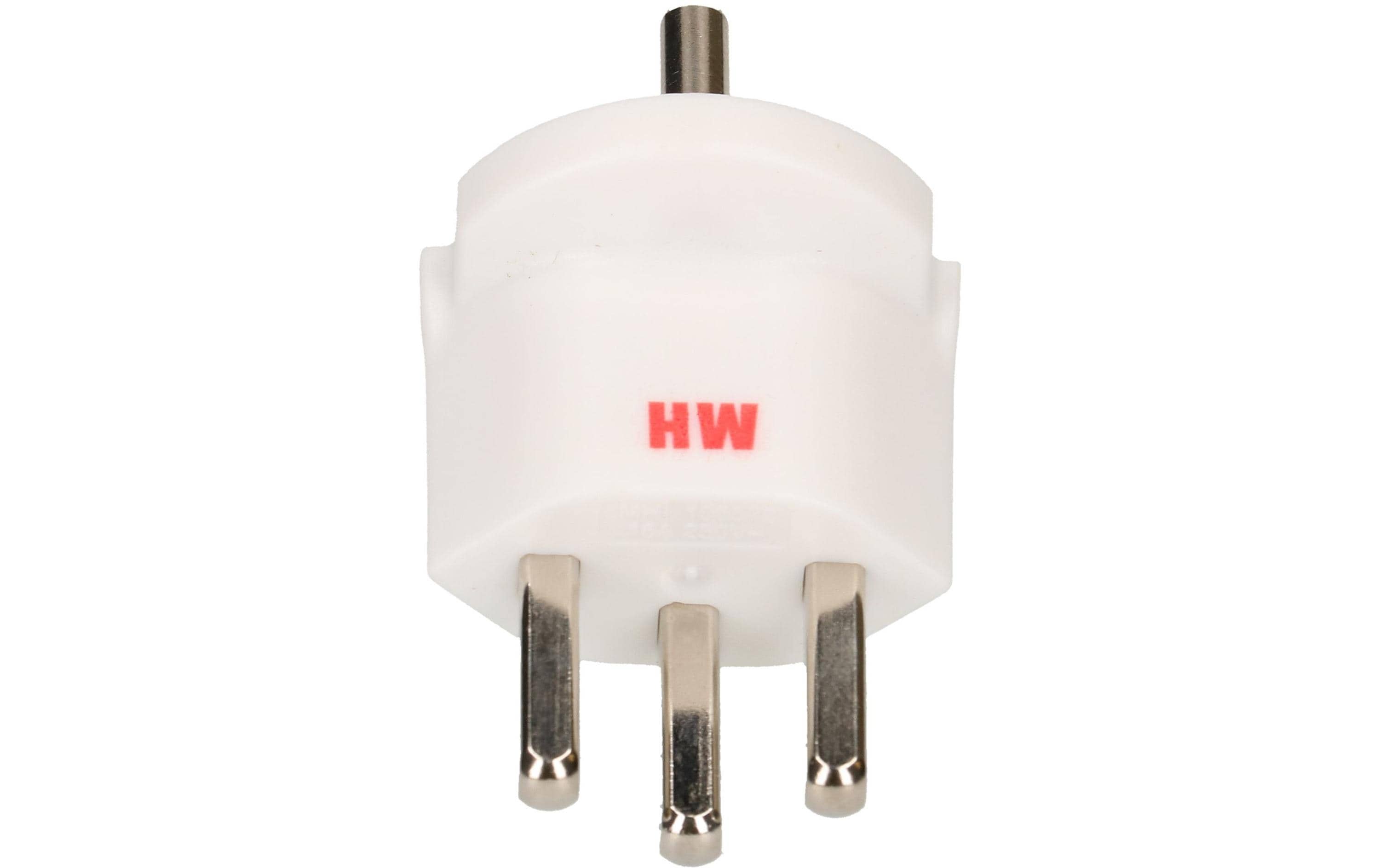 Max Hauri Fixadapter Schuko – Typ 23 Weiss