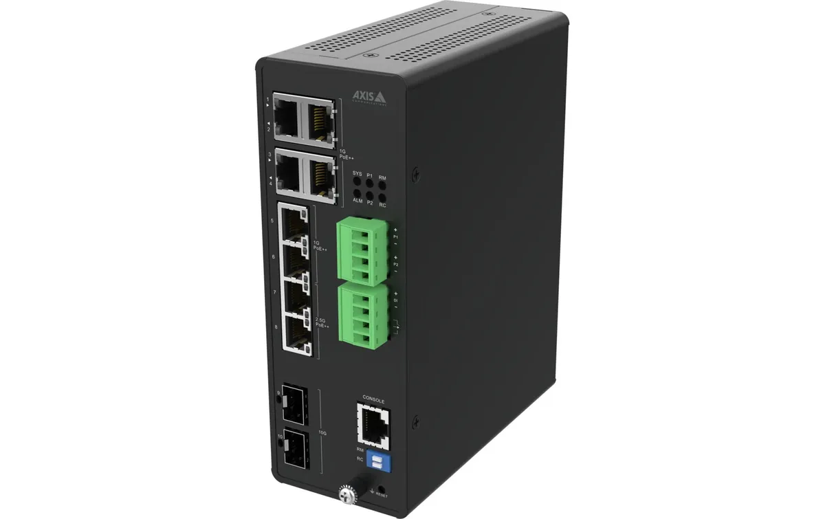 Axis PoE++ Switch D8208-R 10 Port Axis PoE++ Switch D8208-R 10 Port