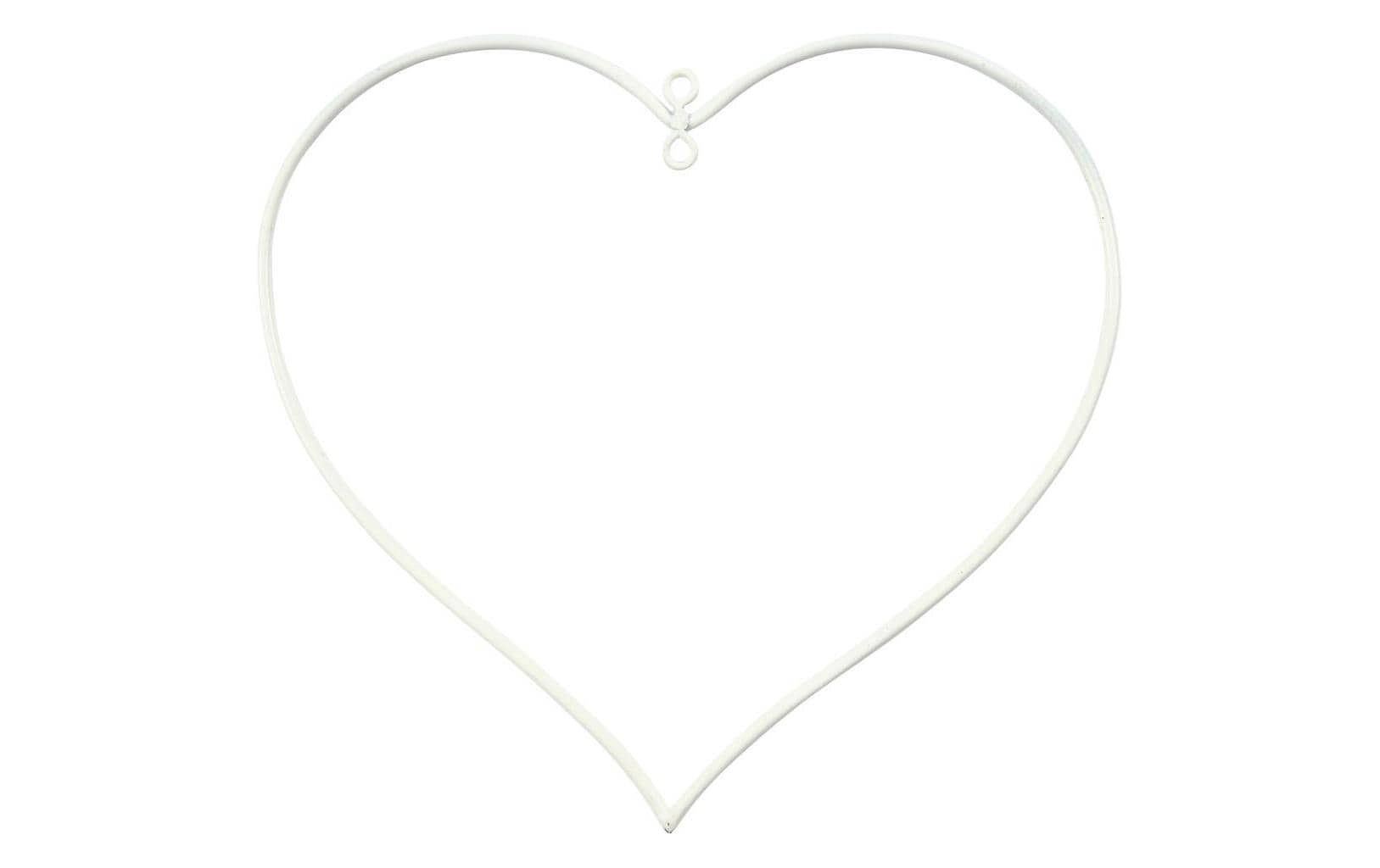 Creativ Company Metallherz 13 x 13 cm 10 Stück Creativ Company Metallherz 13 x 13 cm 10 Stück