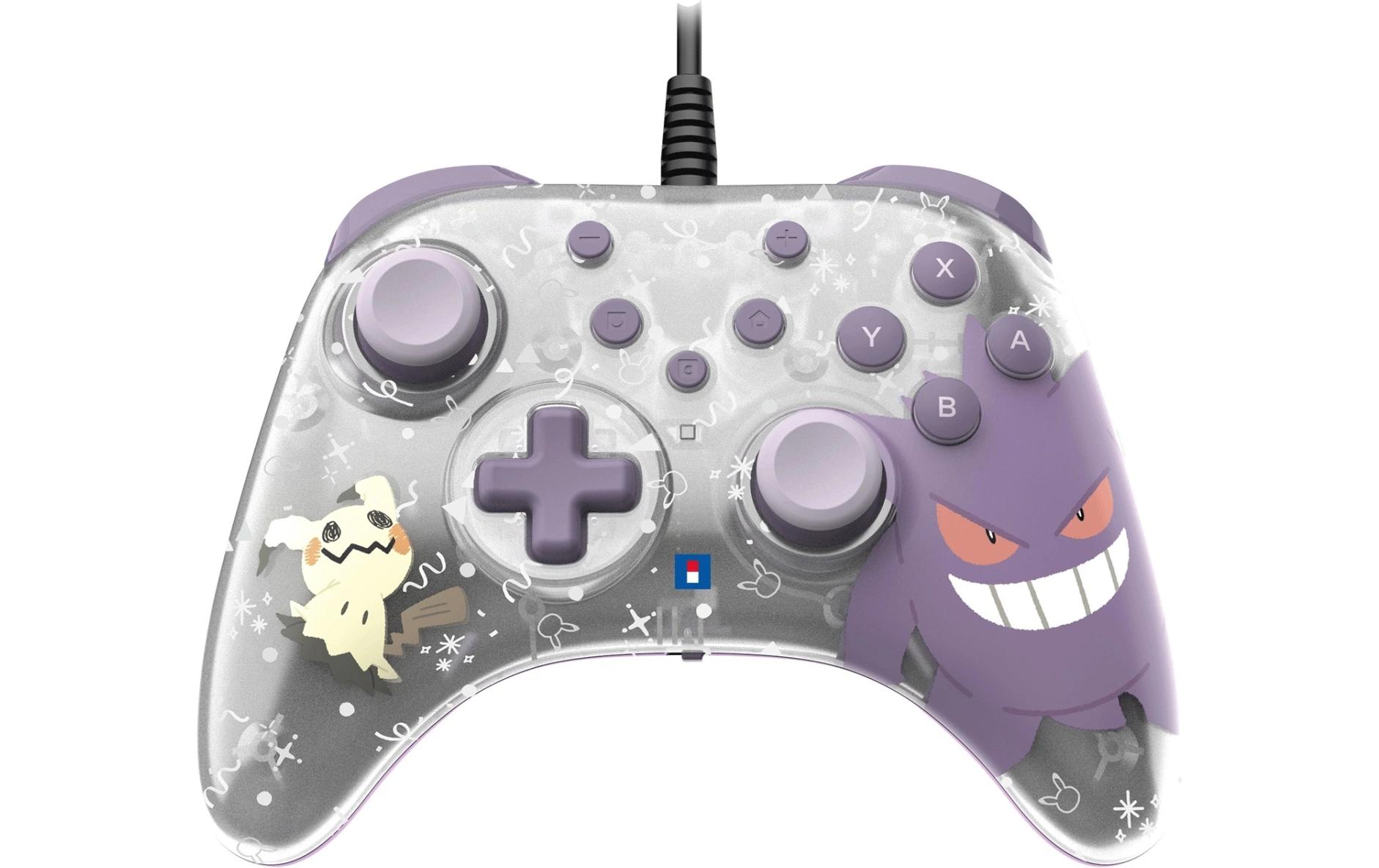 Hori Horipad Turbo Gengar and Mimikyu