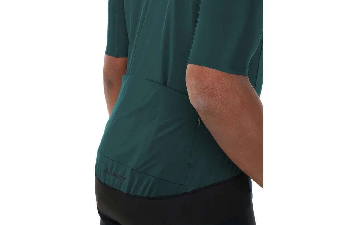 VAUDE Herren Velotrikot Me Furka FZ III deep pond Grün, Grösse XL