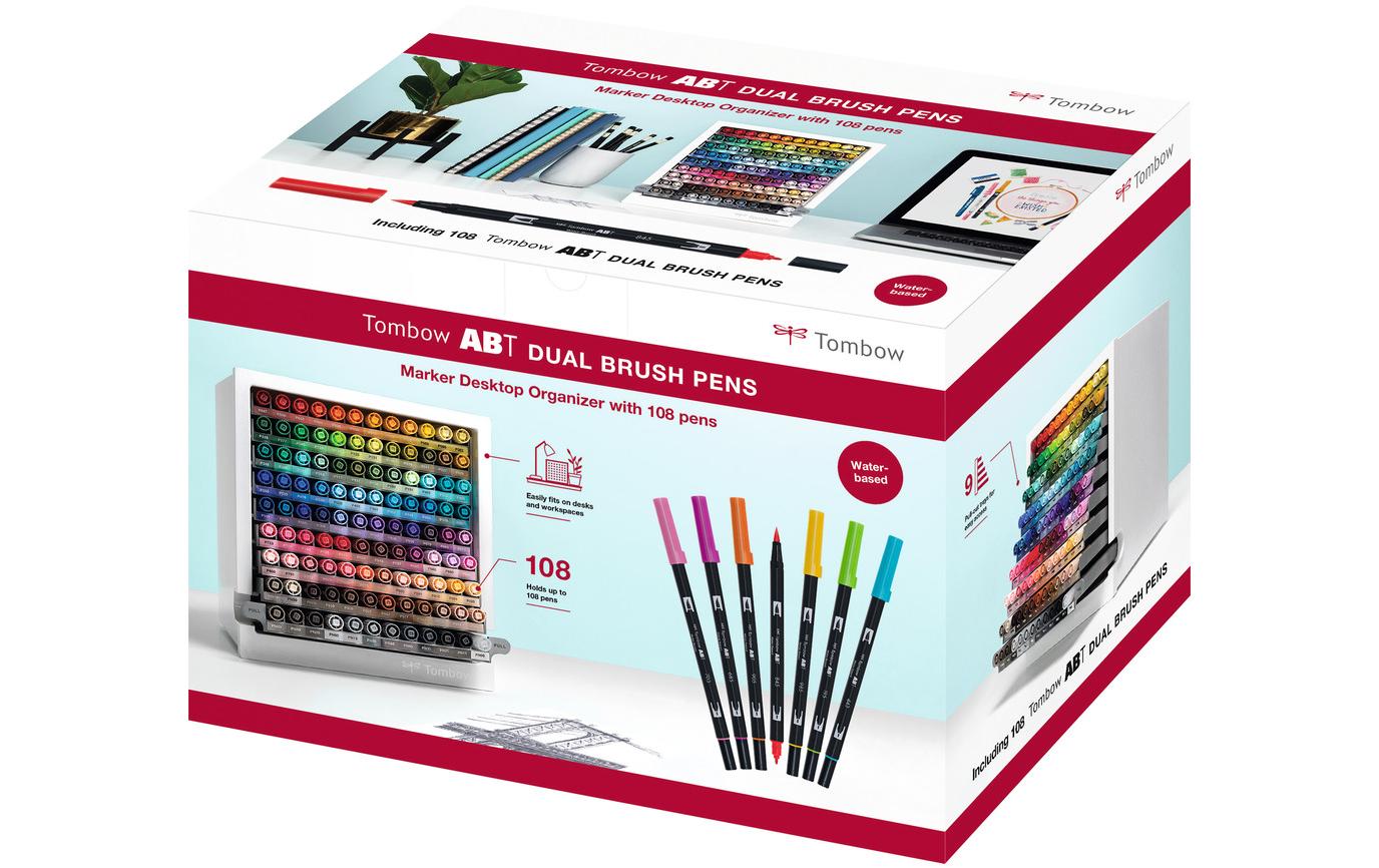 Tombow ABT Dual Brush Pen Organizer Set