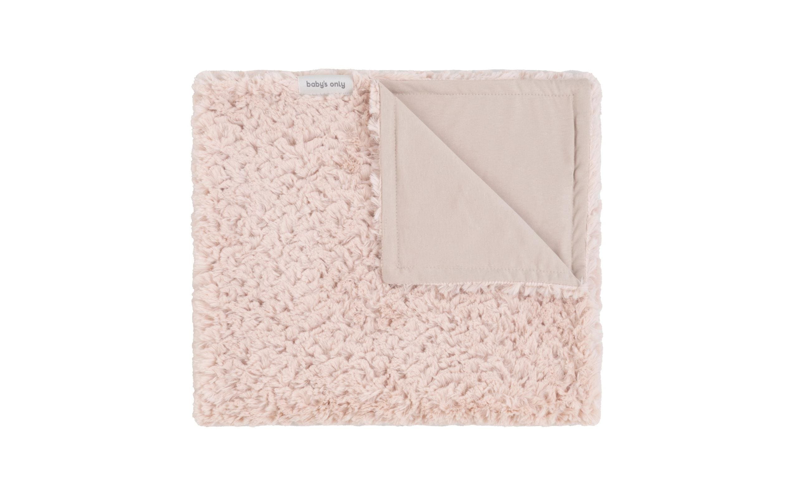baby's only Babydecke Snow Alt Rosa