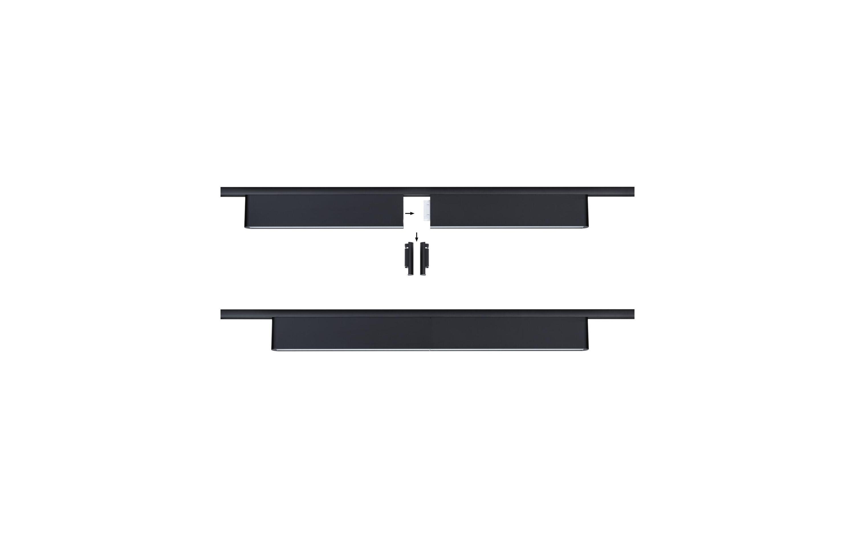 Paulmann URail LED Lightbar Ceris 9.5W, 4000K, schwarz matt