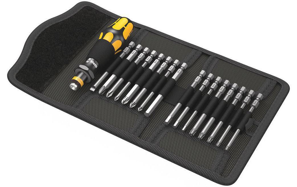 Wera Werkzeug-Etui Kraftform Kompakt 60 ESD 17-teilig Wera Werkzeug-Etui Kraftform Kompakt 60 ESD 17-teilig