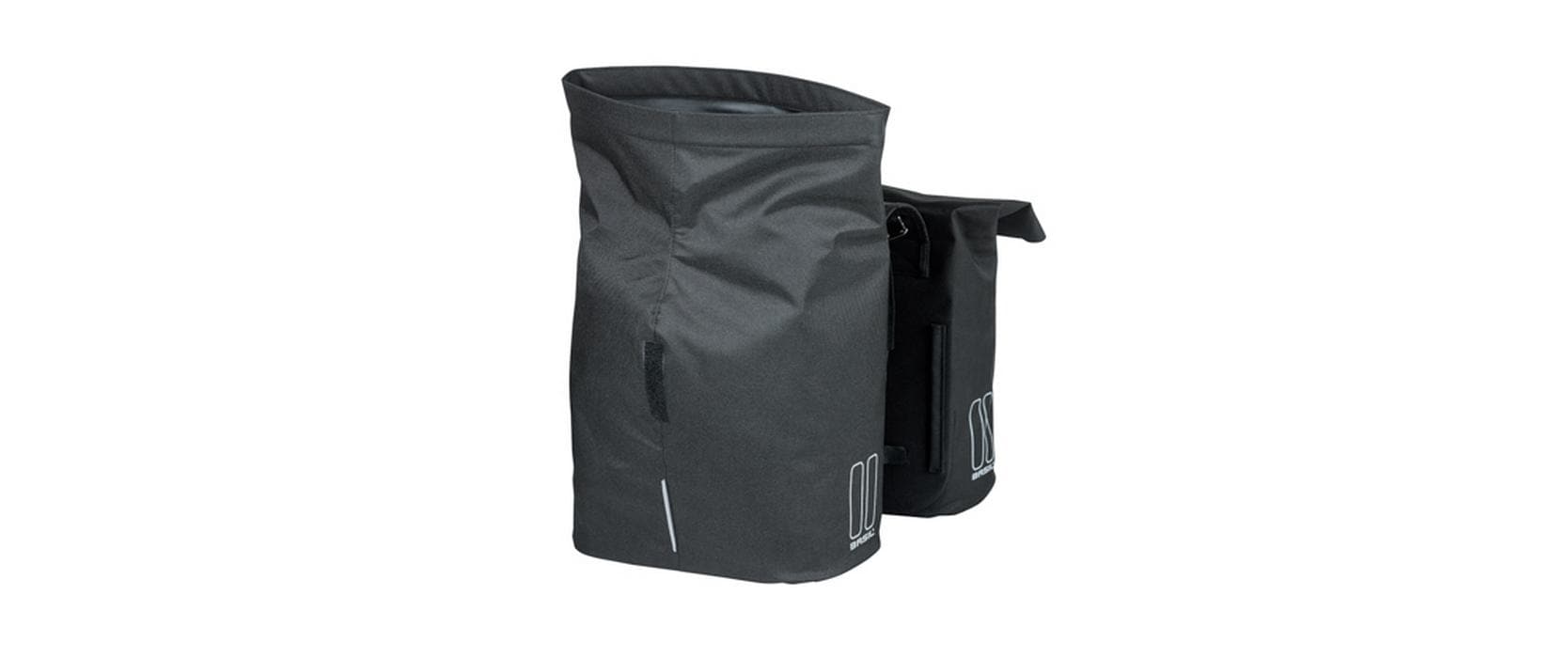 BASIL Doppelseitentasche City Schwarz