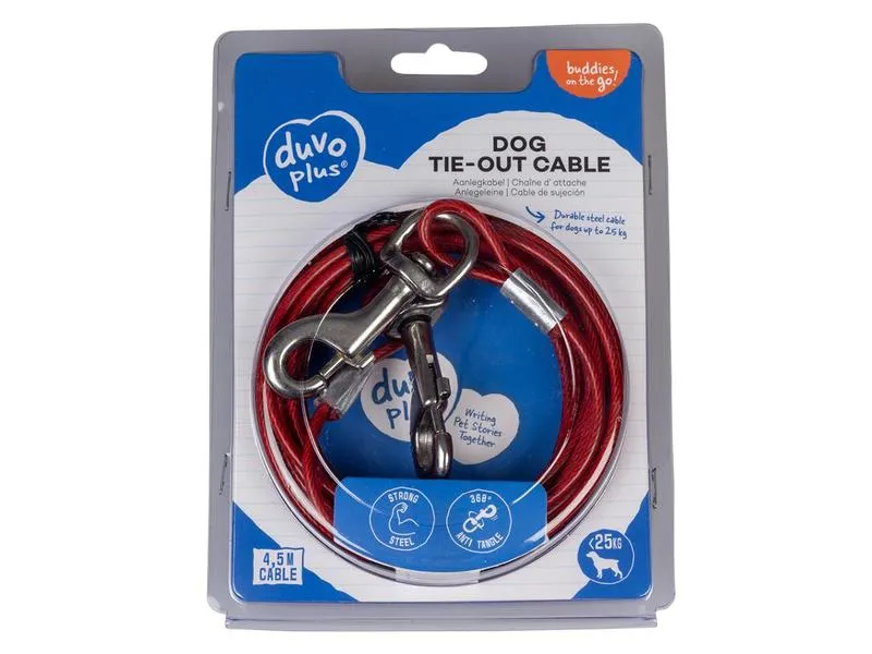 duvoplus Anlegeleine für Hunde bis 25 kg, 4.5m duvoplus Anlegeleine für Hunde bis 25 kg, 4.5m