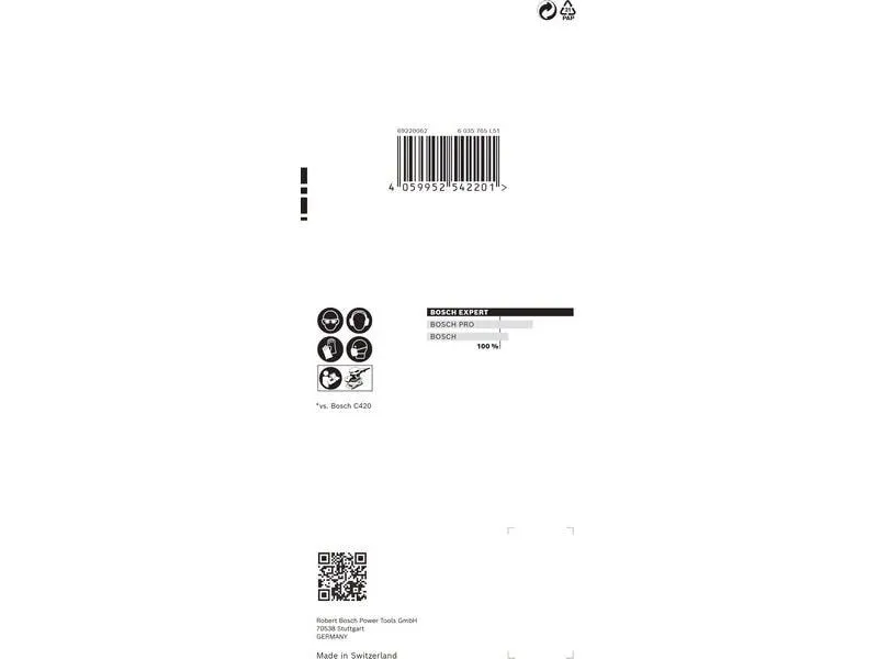 Bosch Professional Schleifpapier EXPERT C470, 80 x 133 mm, G 180, 10-tlg. Bosch Professional Schleifpapier EXPERT C470, 80 x 133 mm, G 180, 10-tlg.