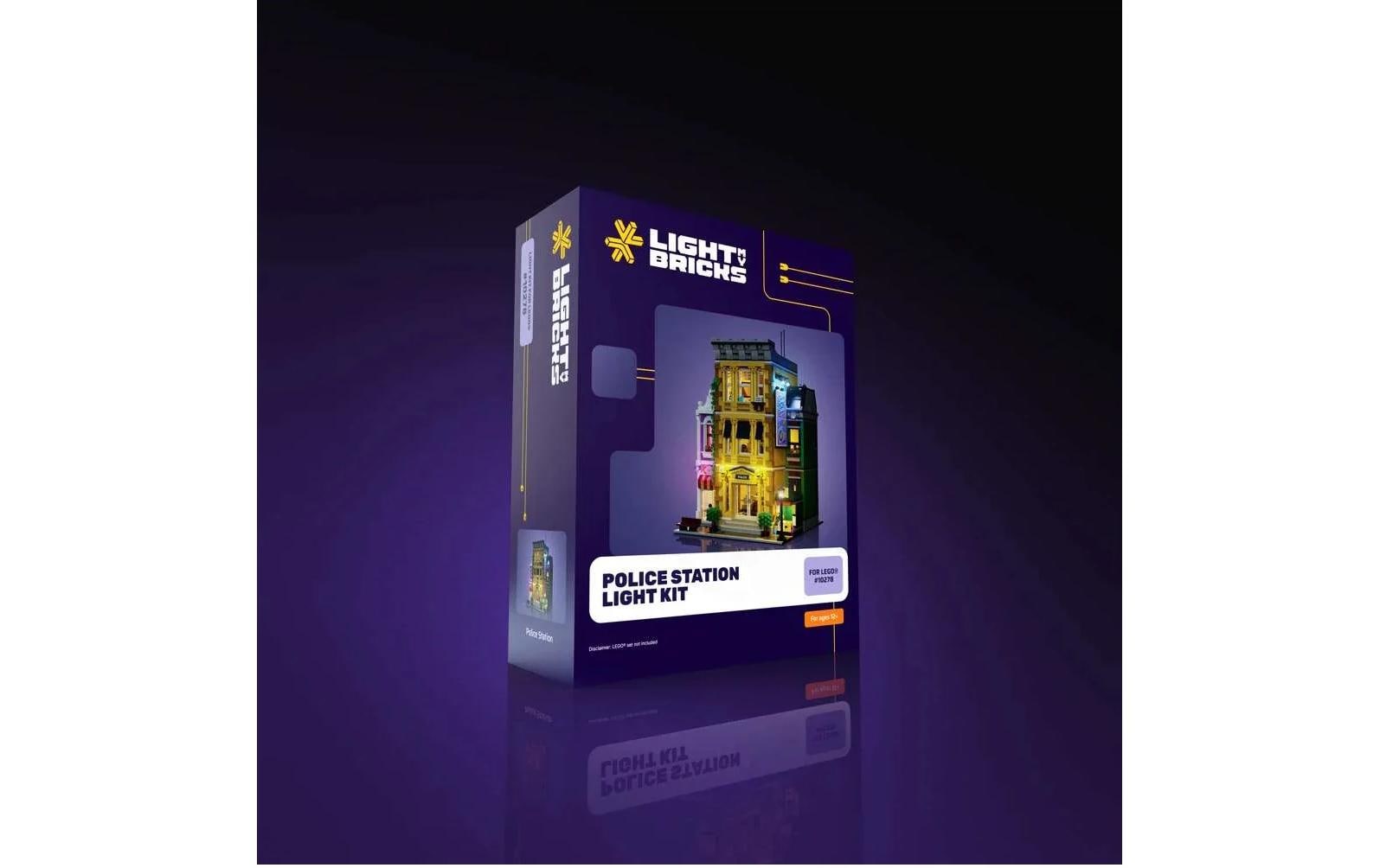 Light My Bricks LED-Licht-Set für LEGO® LMB 2.0 für 10278 Polizeistation