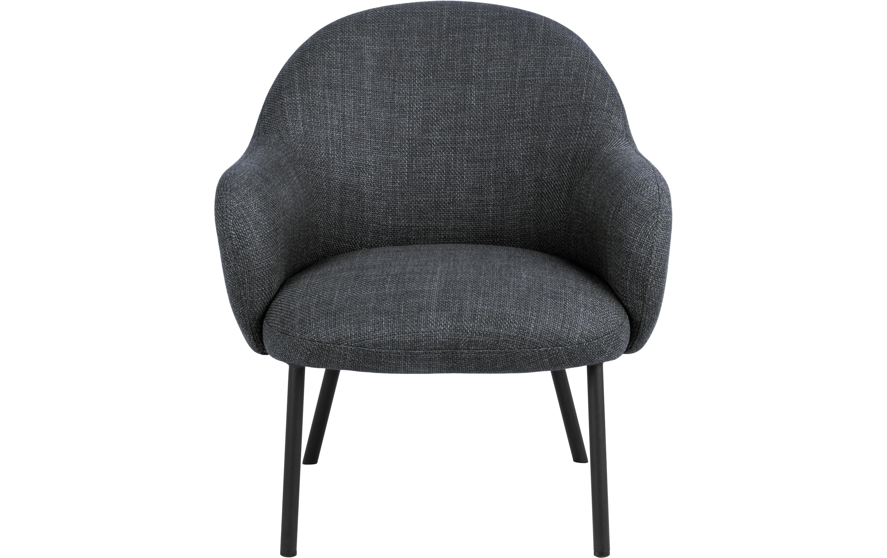 AC Design Sessel Spencer Polyurethan (PU)/Stahl, Dunkelgrau