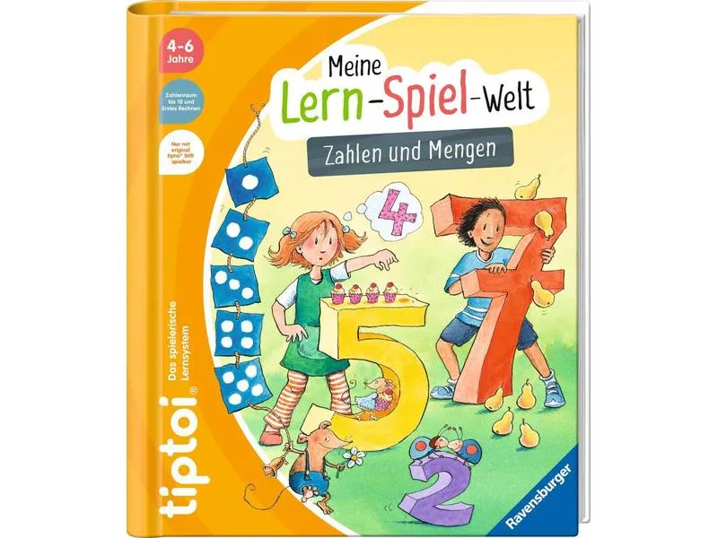 tiptoi Lernbuch Meine Lern-Spiel-Welt: Zahlen und Mengen tiptoi Lernbuch Meine Lern-Spiel-Welt: Zahlen und Mengen