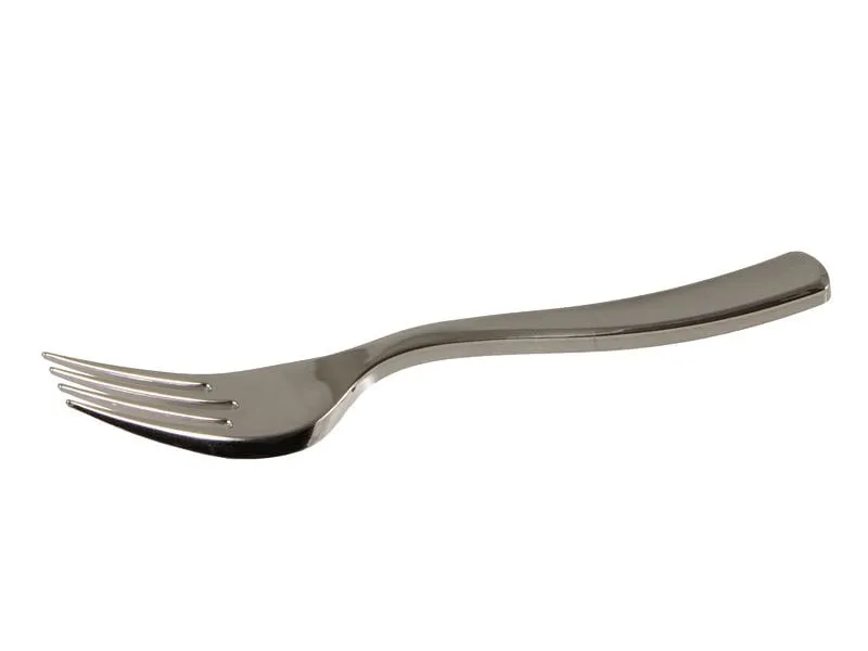ELCO Einweg-Gabel 15 cm, 50 Stück, Silber ELCO Einweg-Gabel 15 cm, 50 Stück, Silber