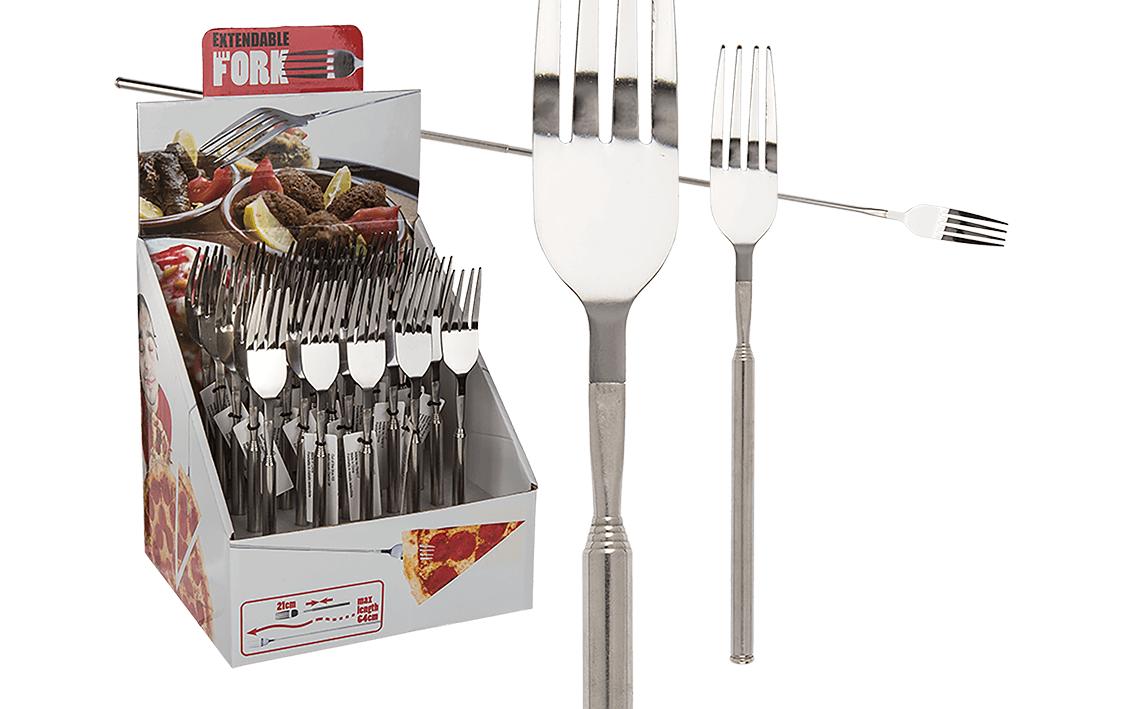 Partyartikel Scherzartikel Teleskop Gabel