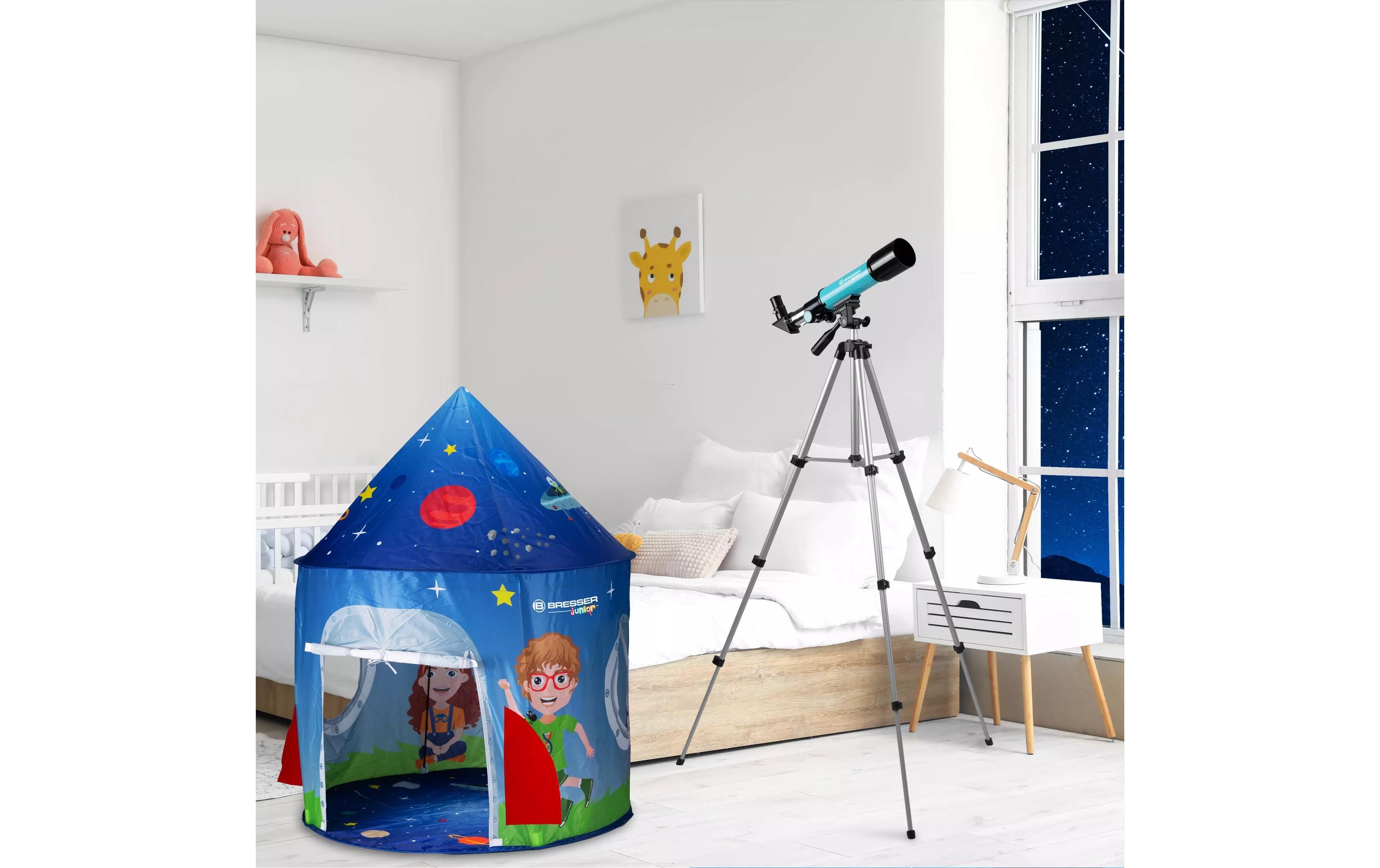 Bresser junior Linsenteleskop 50/360 mit Zelt