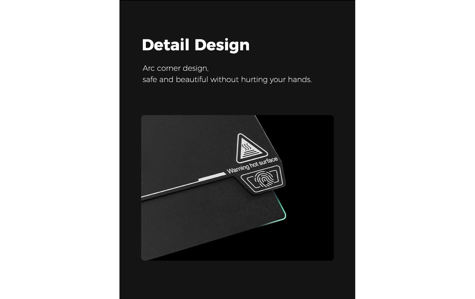 Creality K2 Plus Epoxy Resin Bauplatte