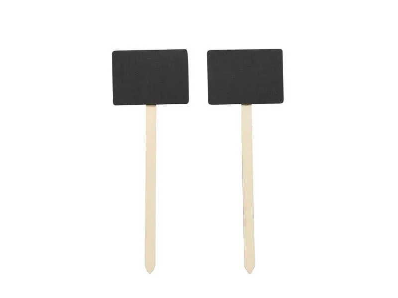 Glorex Kreidetafel mit Stab 4 Stück, rechteckig