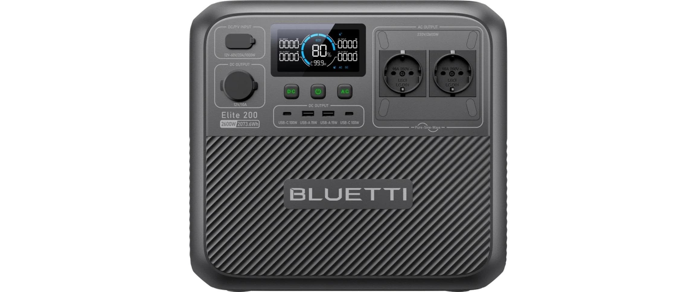BLUETTI Power Station Elite 200 V2 2600W