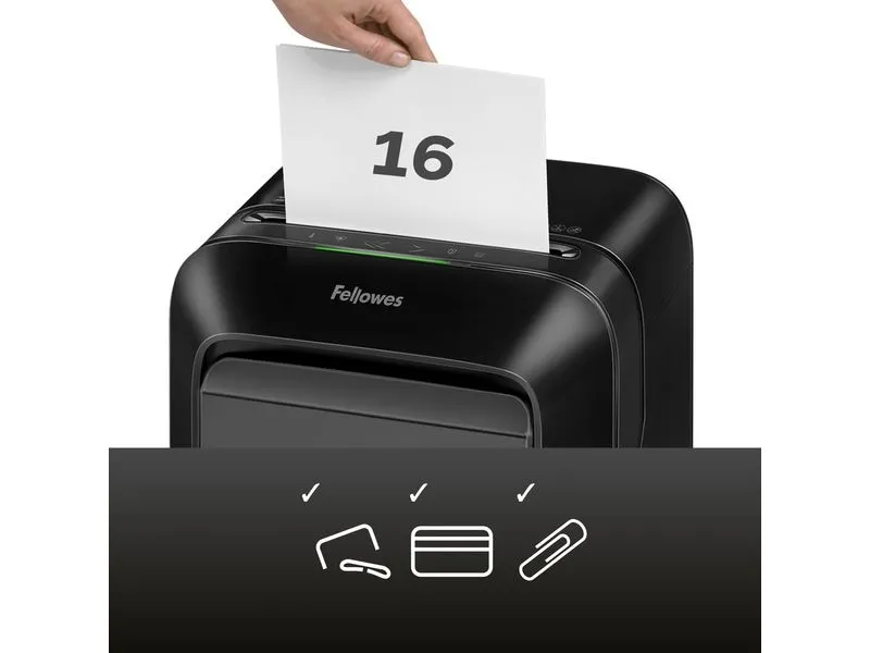 Fellowes Aktenvernichter Powershred LX210 P-4, 16 Seiten Fellowes Aktenvernichter Powershred LX210 P-4, 16 Seiten