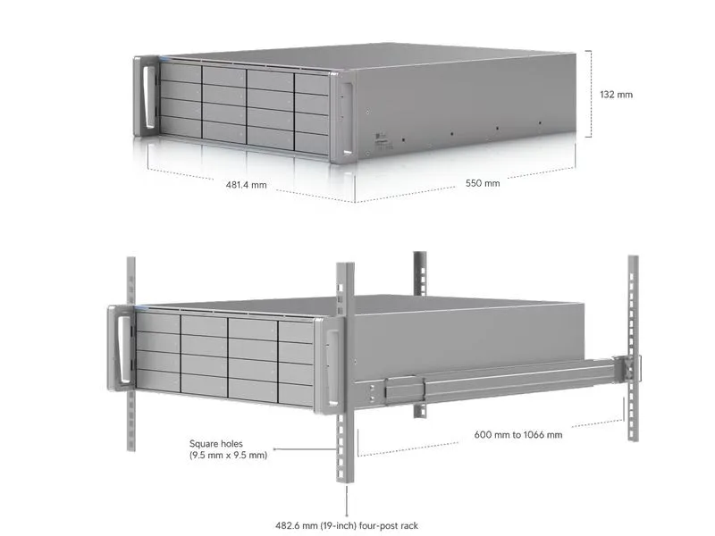 Ubiquiti Netzwerkrekorder Enterprise NVR Core 0 TB, 500 Kanal Ubiquiti Netzwerkrekorder Enterprise NVR Core 0 TB, 500 Kanal