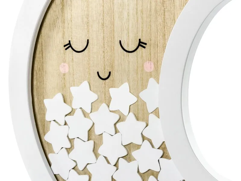 Partydeco Gästebuch Mond Weiss Partydeco Gästebuch Mond Weiss