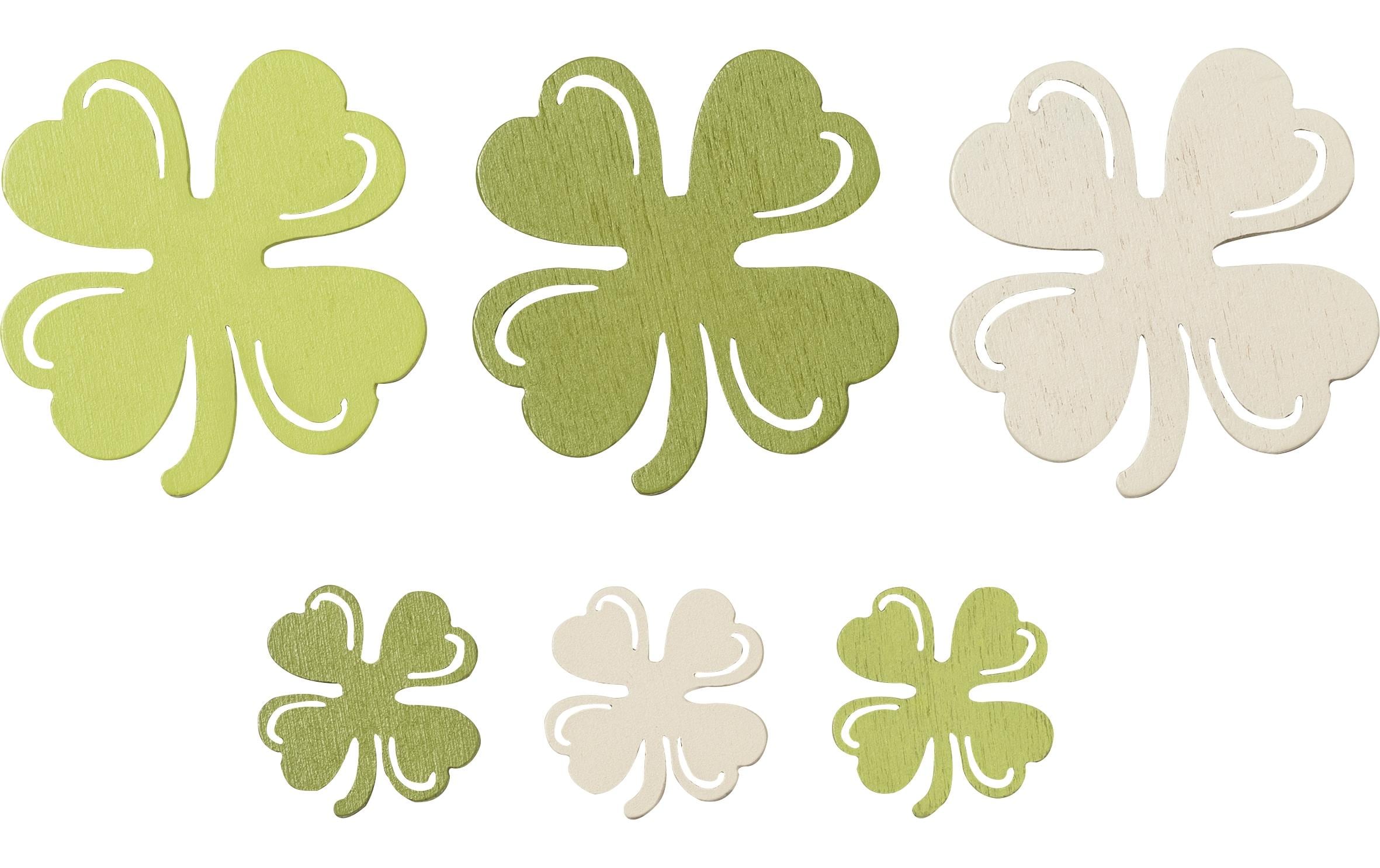 Heyda Streudeko Kleeblätter 54 Stück