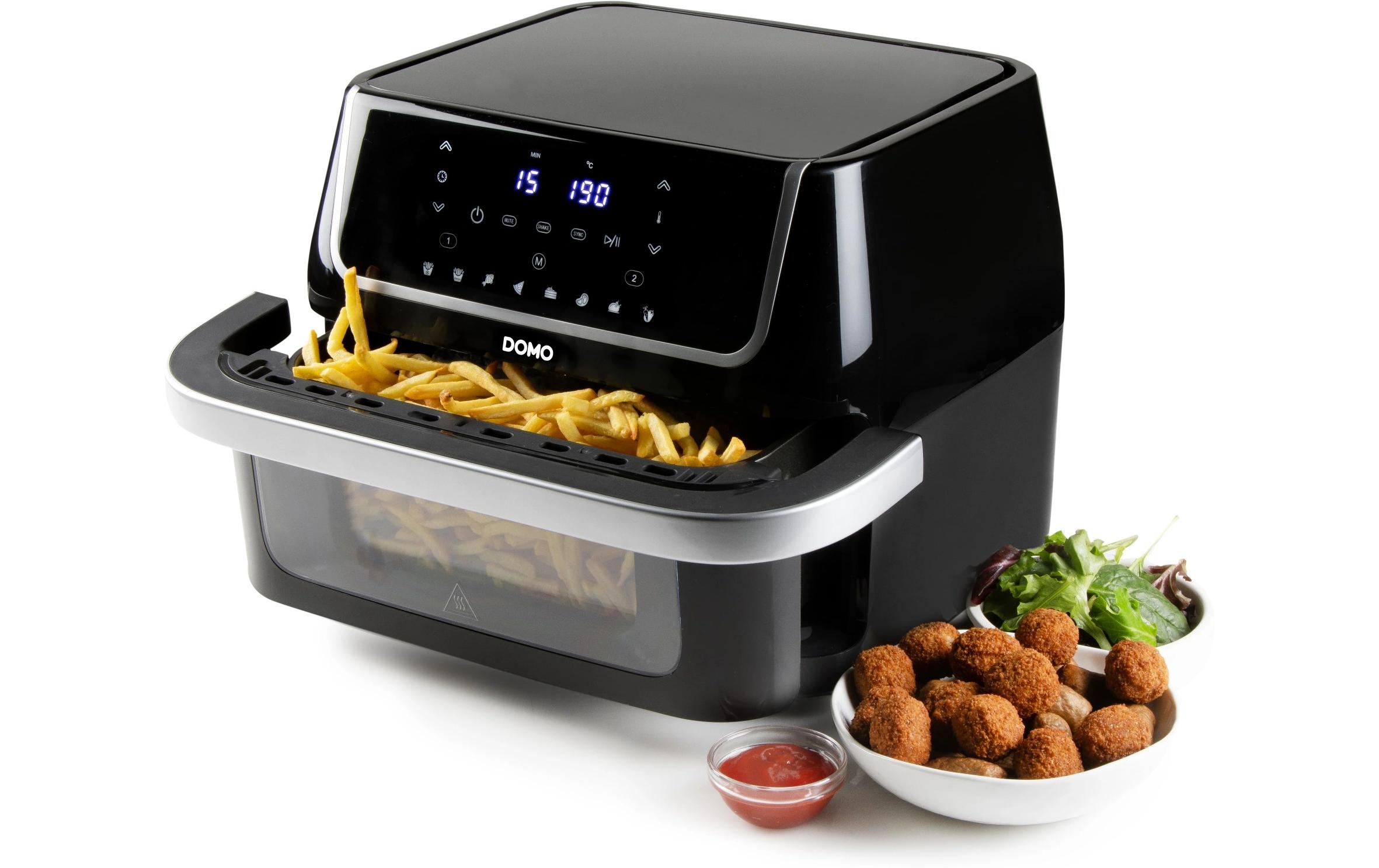 Domo Heissluft-Fritteuse DO544FR 10 l