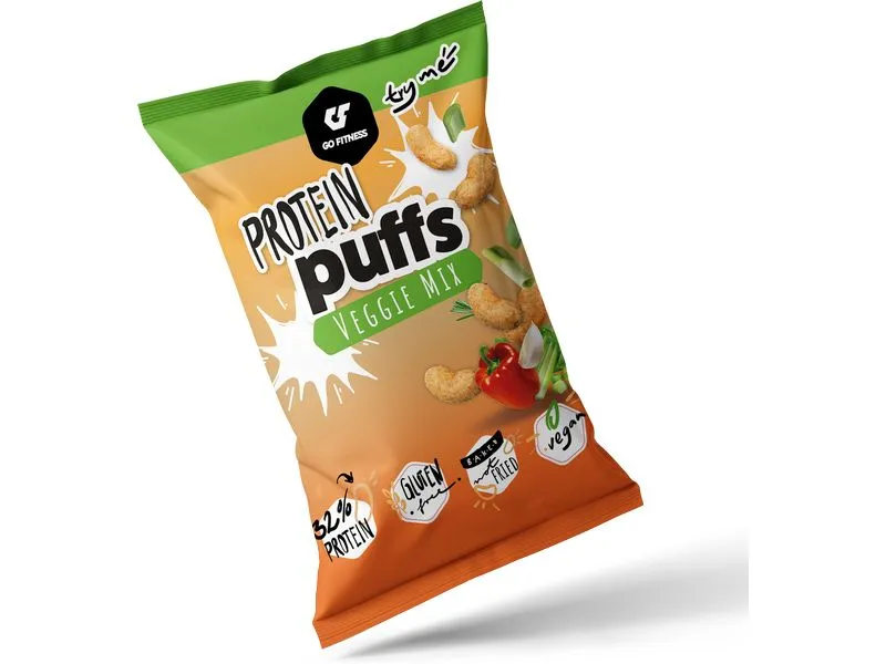 Go Fitness Protein Puffs – Veggie Mix 50 g Go Fitness Protein Puffs – Veggie Mix 50 g