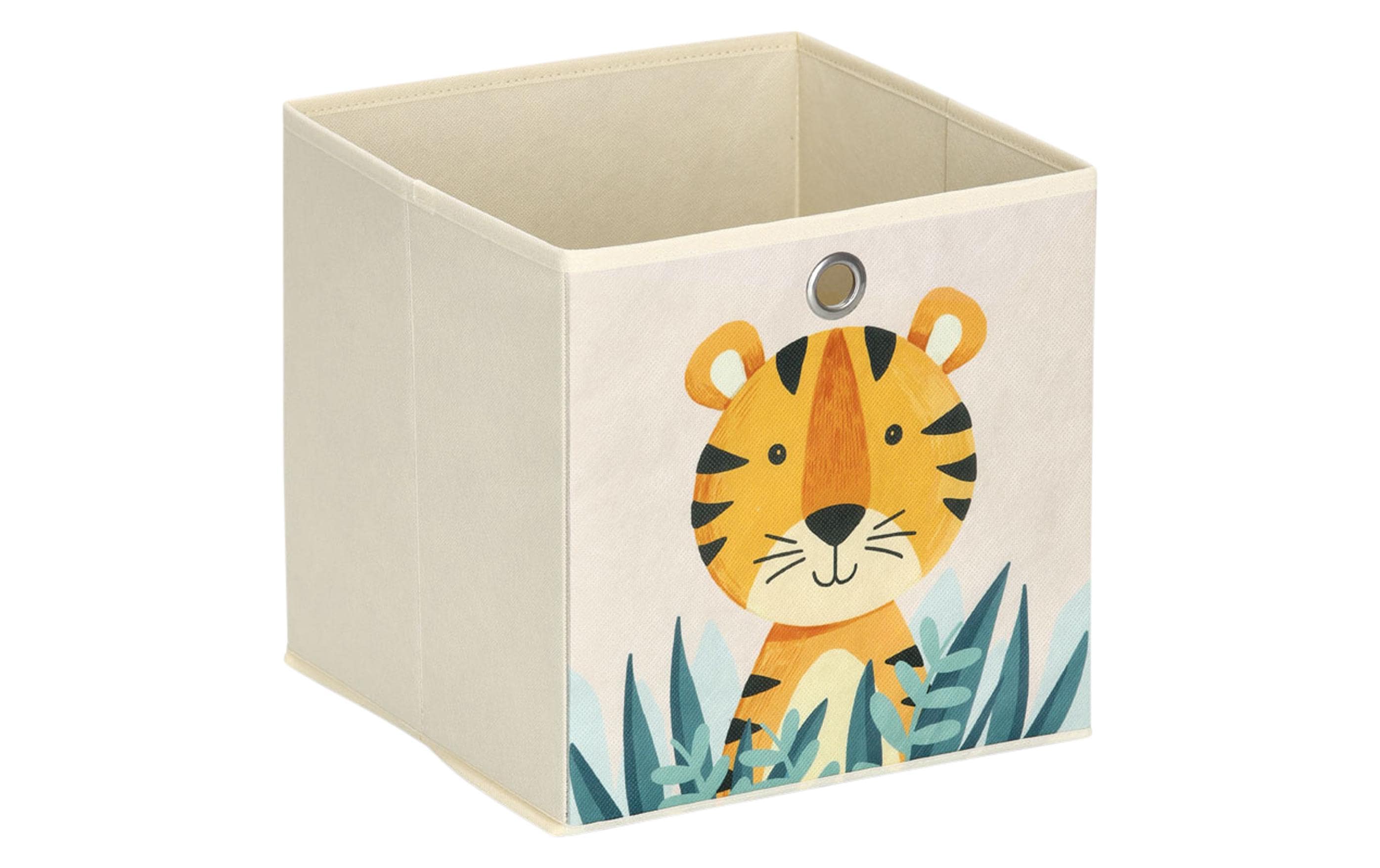 Zeller Present Spielzeugbox Tiger 28 x 28 cm Zeller Present Spielzeugbox Tiger 28 x 28 cm
