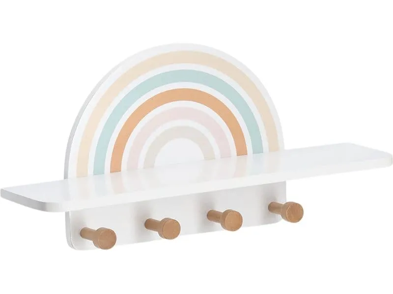 Zeller Present Kinder-Wandgarderobe Rainbow Zeller Present Kinder-Wandgarderobe Rainbow