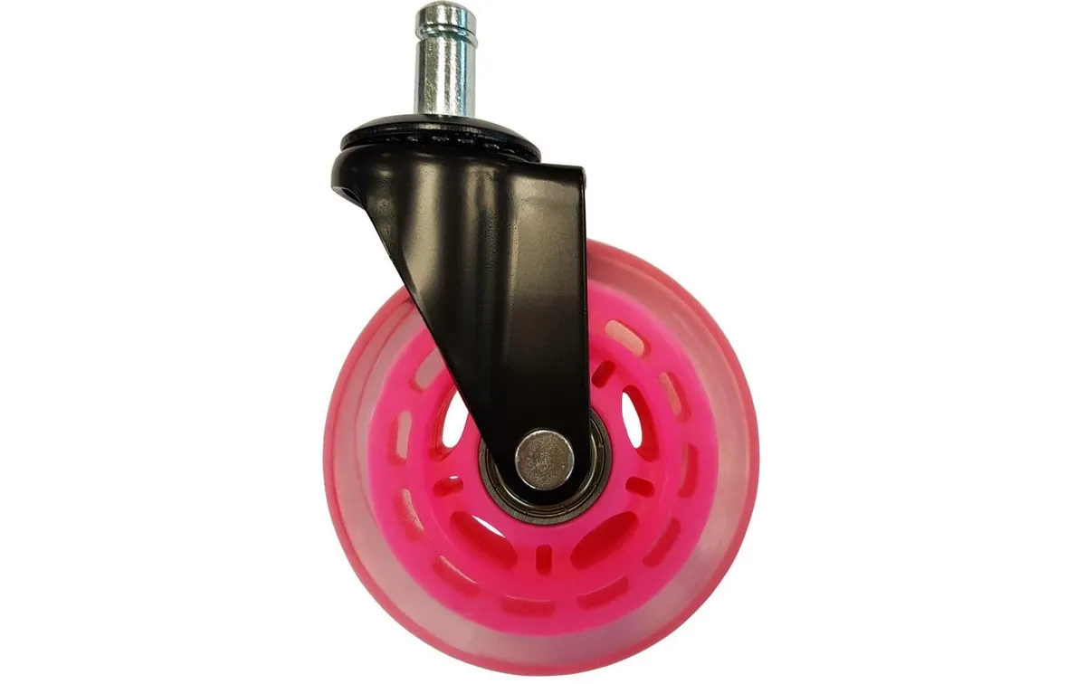 LC-Power Gaming Stuhlrollen 5er Set Pink LC-Power Gaming Stuhlrollen 5er Set Pink
