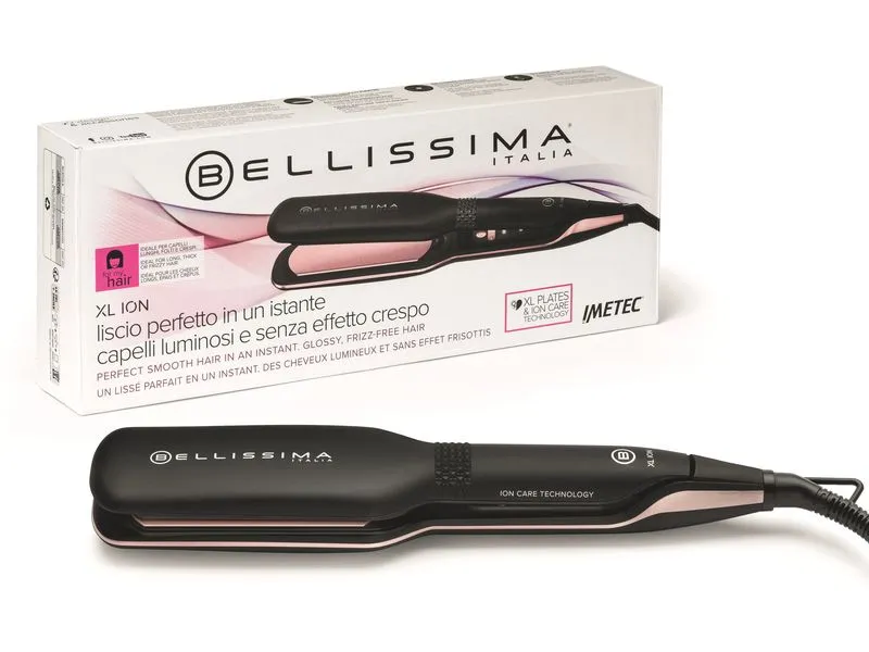 Bellissima Haarglätter BEL-LXIO-11878 Schwarz/Rosegold