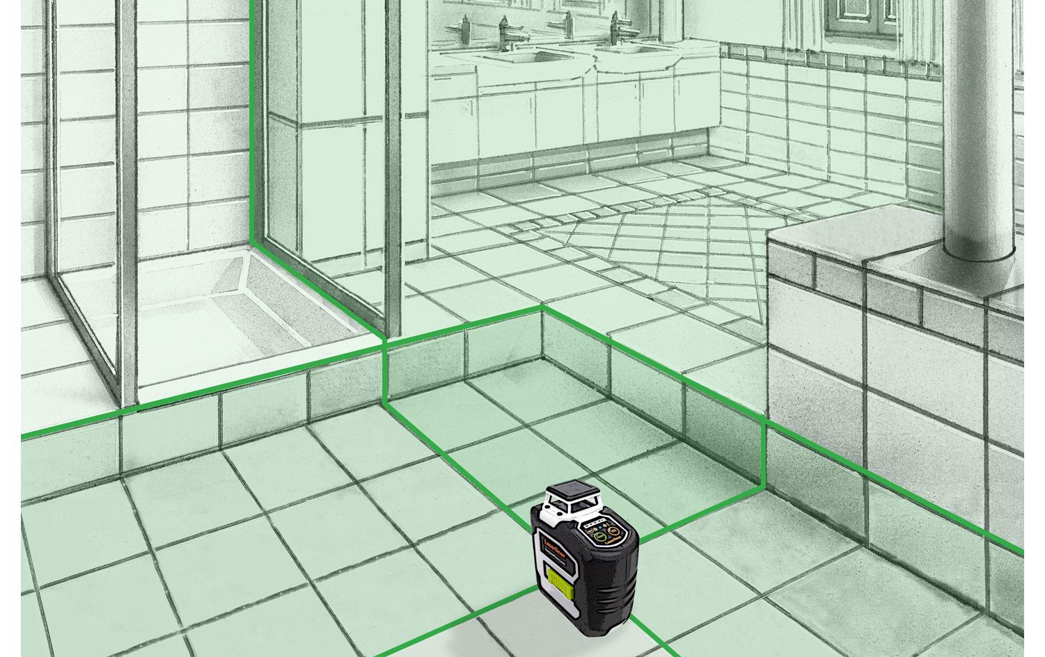 Laserliner Kreuzlinien-Laser CompactPlane 3G Pro 30 m Laserliner Kreuzlinien-Laser CompactPlane 3G Pro 30 m