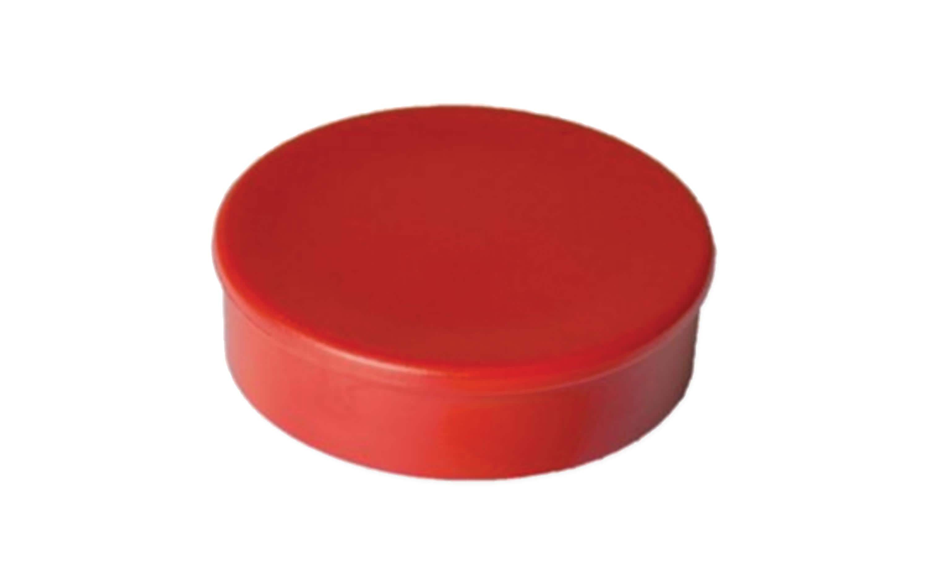 Berec Haftmagnet Ø 30 mm, 10 Stück, Rot Berec Haftmagnet Ø 30 mm, 10 Stück, Rot