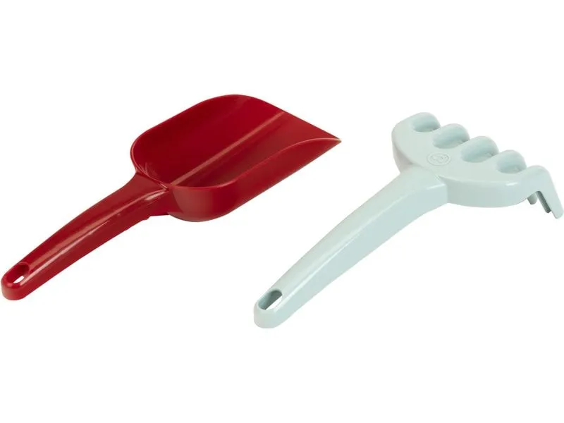 Klein-Toys Set Mehlschaufel und Sandrechen 2 Teile