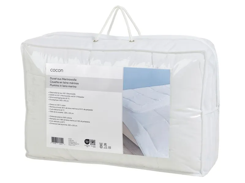 COCON Duvet Merinowolle 200 x 210 cm