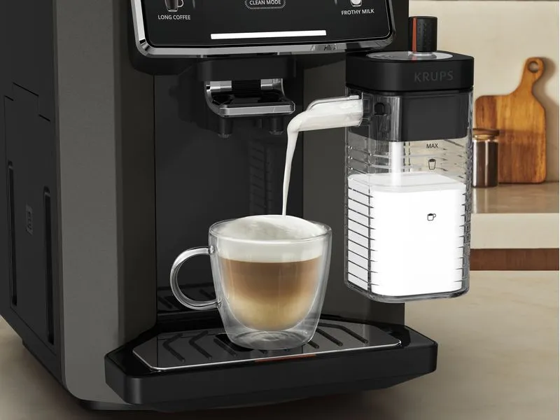 Krups Kaffeevollautomat Sensation Milk M50 EA912910 Schwarz Krups Kaffeevollautomat Sensation Milk M50 EA912910 Schwarz