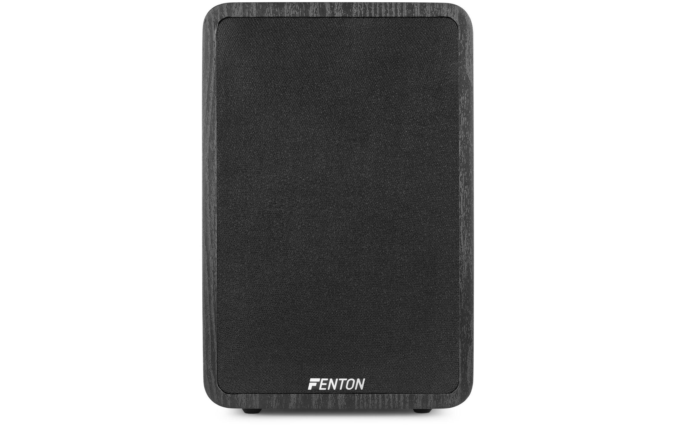 Fenton Regallautsprecher SHFB65B Schwarz