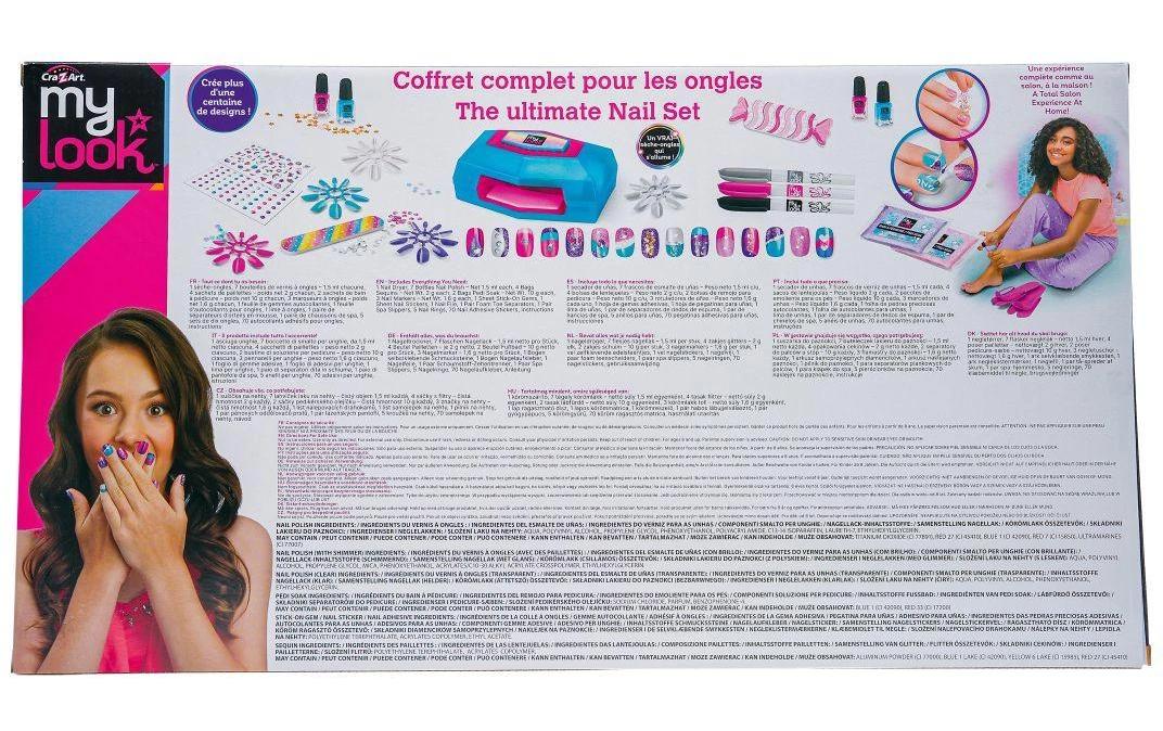 Cra-Z-Art Nagelstyling-Spielset My Look Maniküre und Pediküre