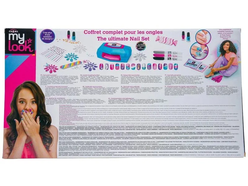 Cra-Z-Art Nagelstyling-Spielset My Look Maniküre und Pediküre Cra-Z-Art Nagelstyling-Spielset My Look Maniküre und Pediküre