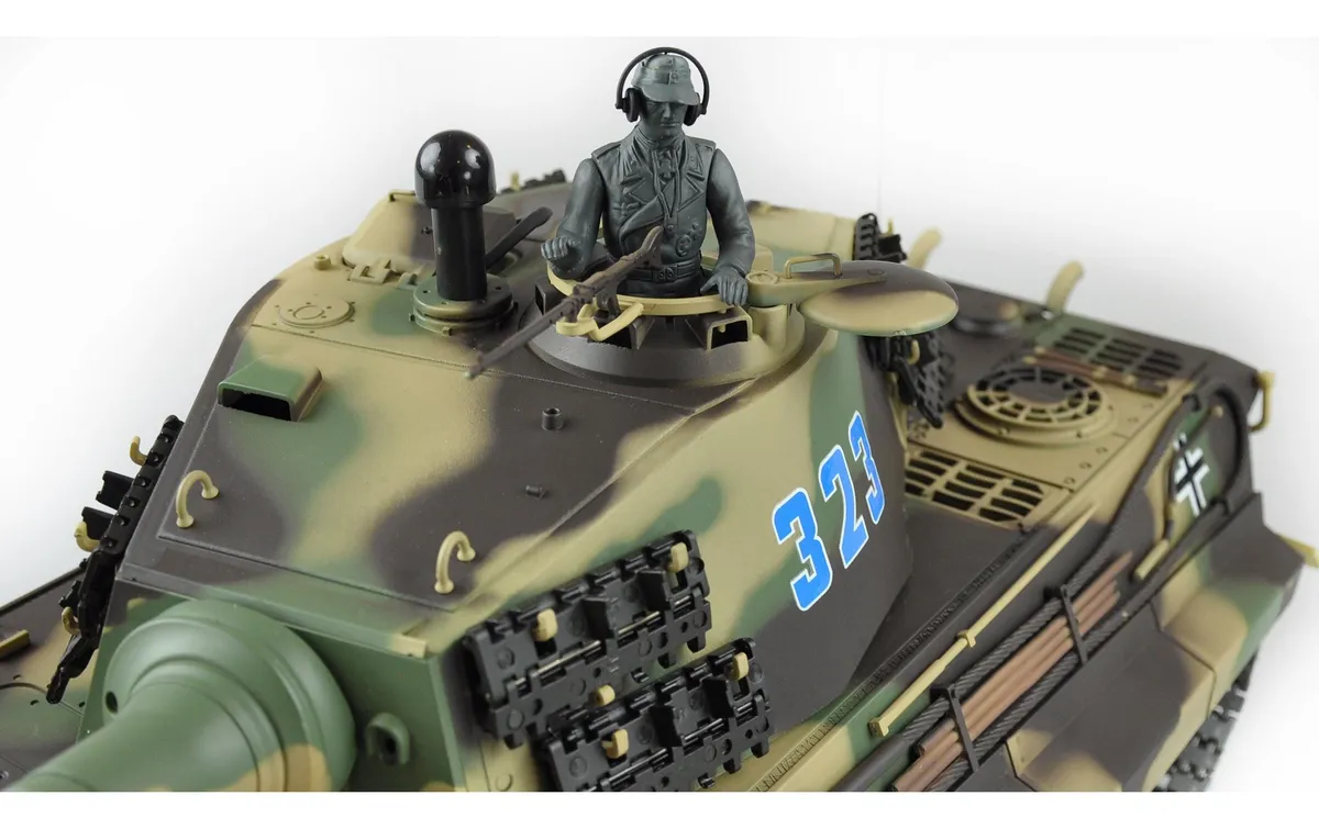 Amewi Panzer Königstiger Henschelturm Professional Line 1:16, RTR Amewi Panzer Königstiger Henschelturm Professional Line 1:16, RTR