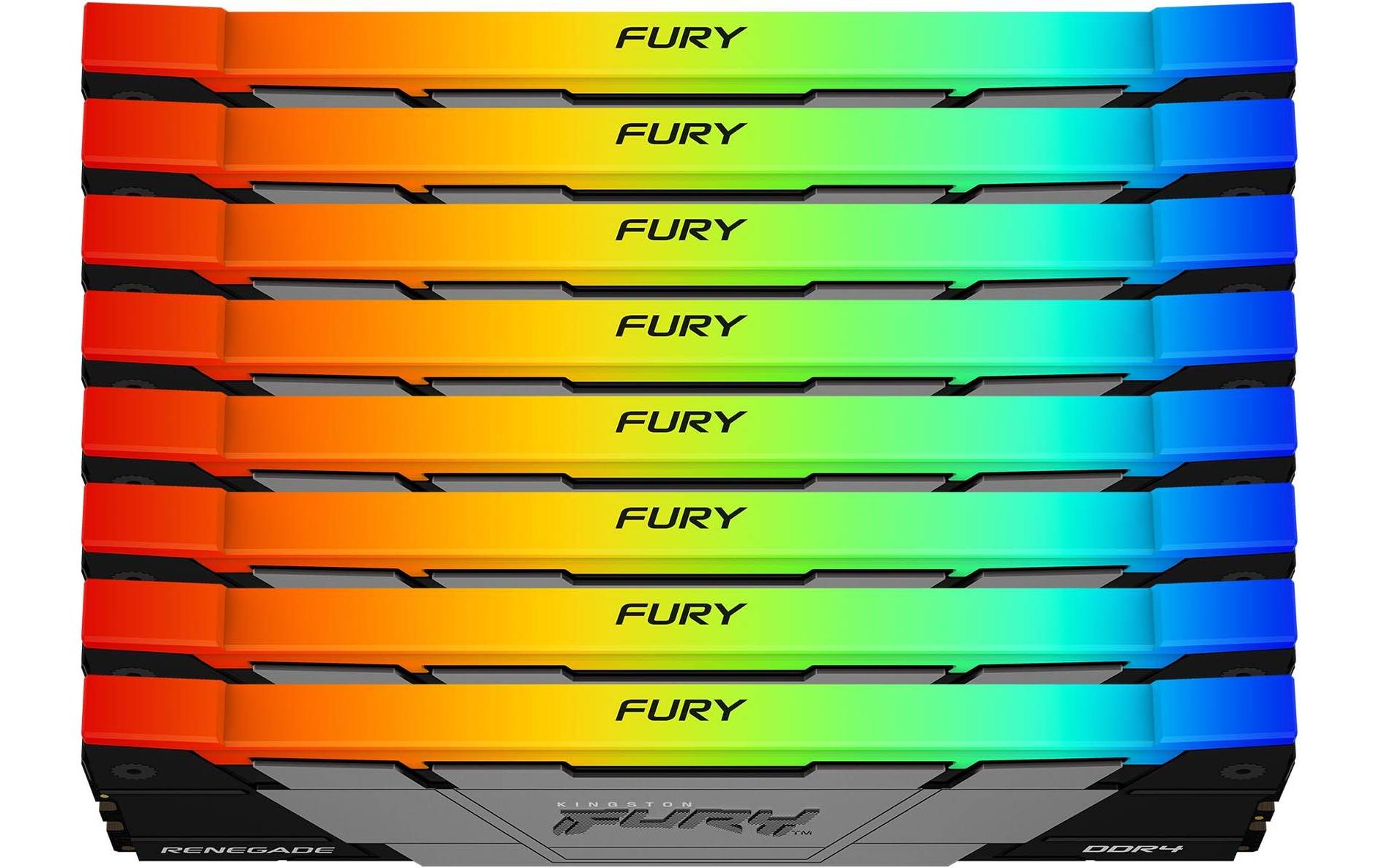 Kingston DDR4-RAM FURY Renegade RGB 3200 MHz 8x 32 GB