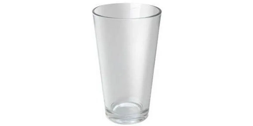 Barprofessional Boston Shaker 1 Stück, Edelstahl/Transparent