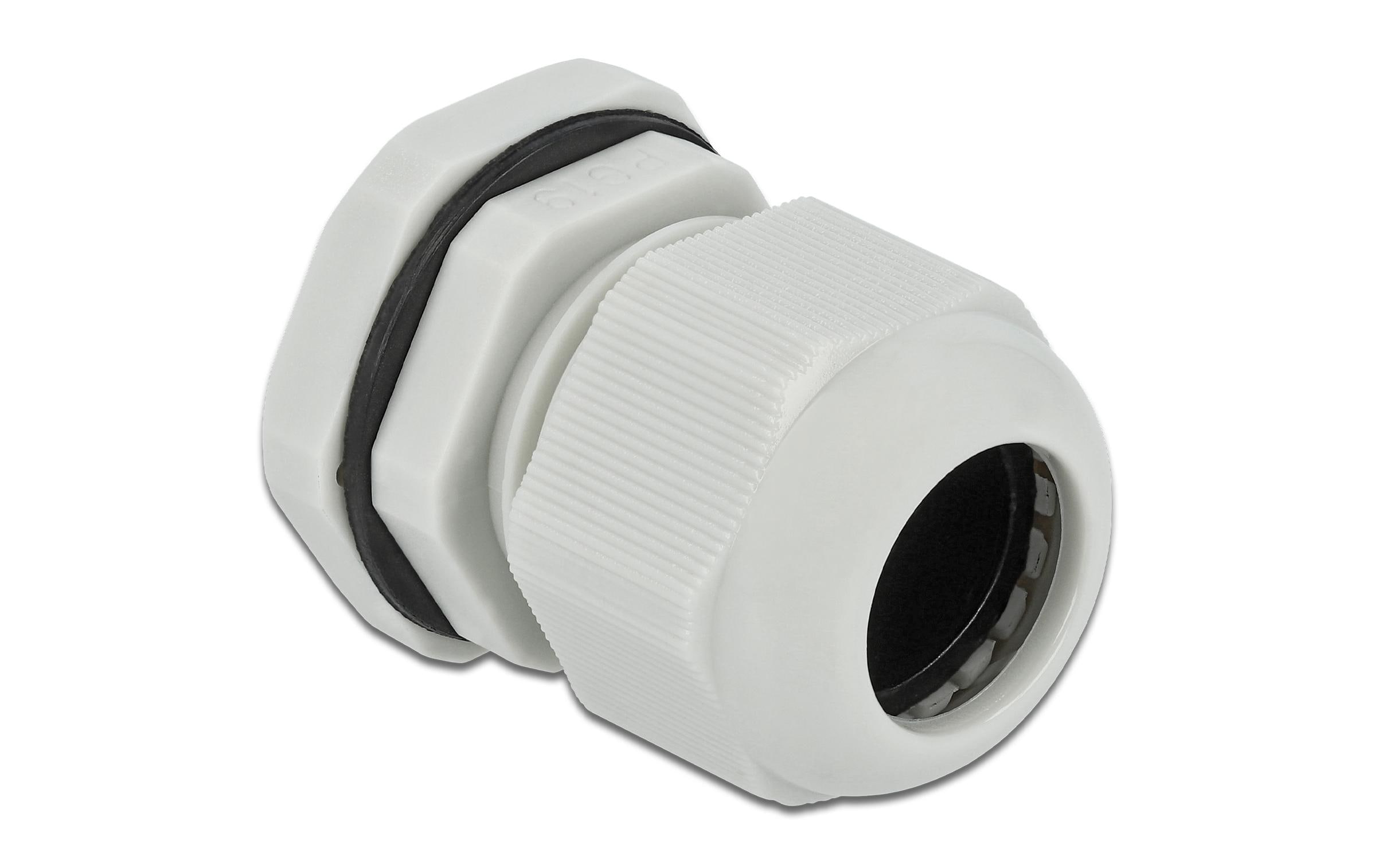 Delock Kabelverschraubung PG19, 28 mm 10 Stück, grau Delock Kabelverschraubung PG19, 28 mm 10 Stück, grau