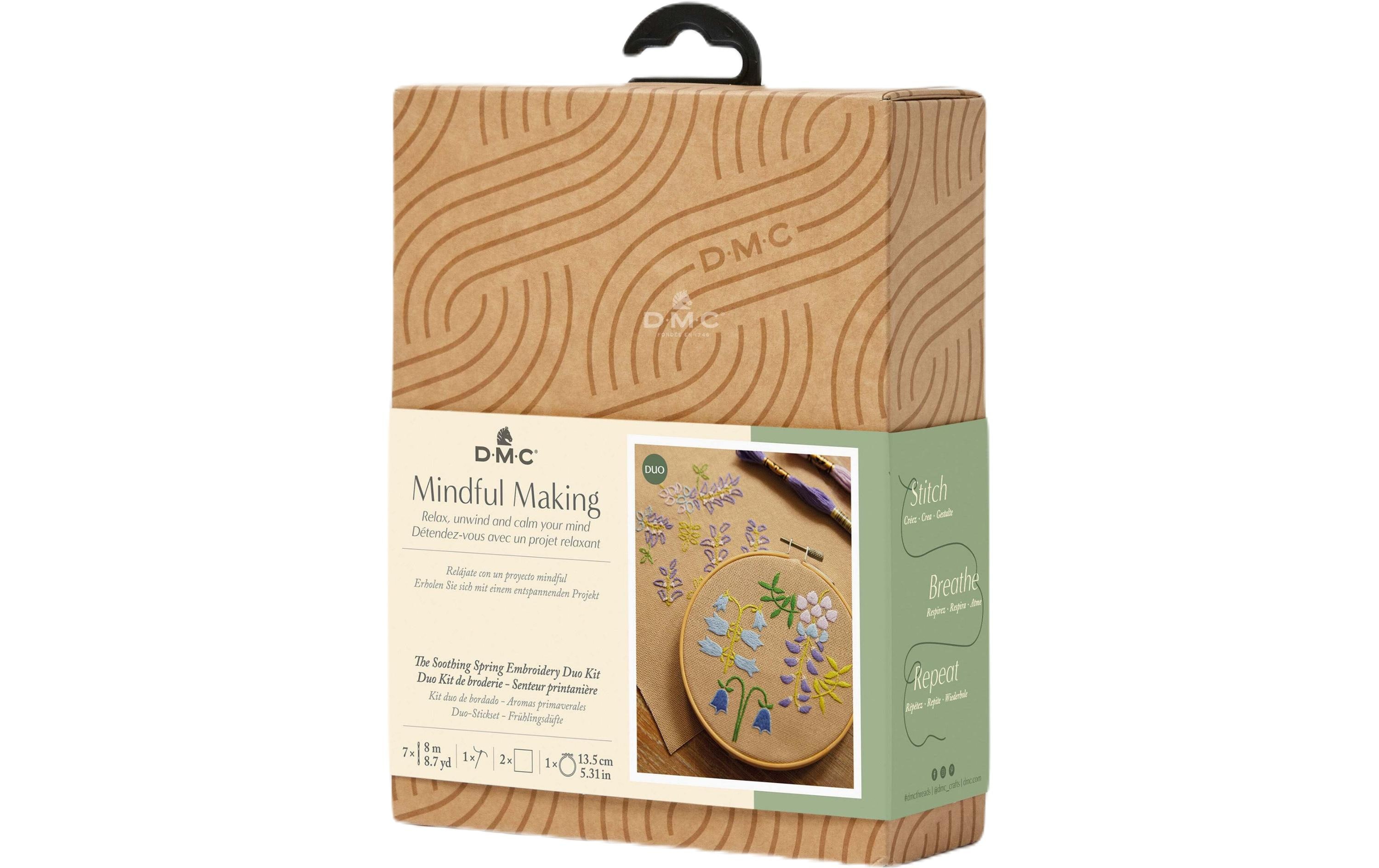 DMC Stickset Mindful Making Duo Frühlingsduft, Ø 13.5 cm DMC Stickset Mindful Making Duo Frühlingsduft, Ø 13.5 cm