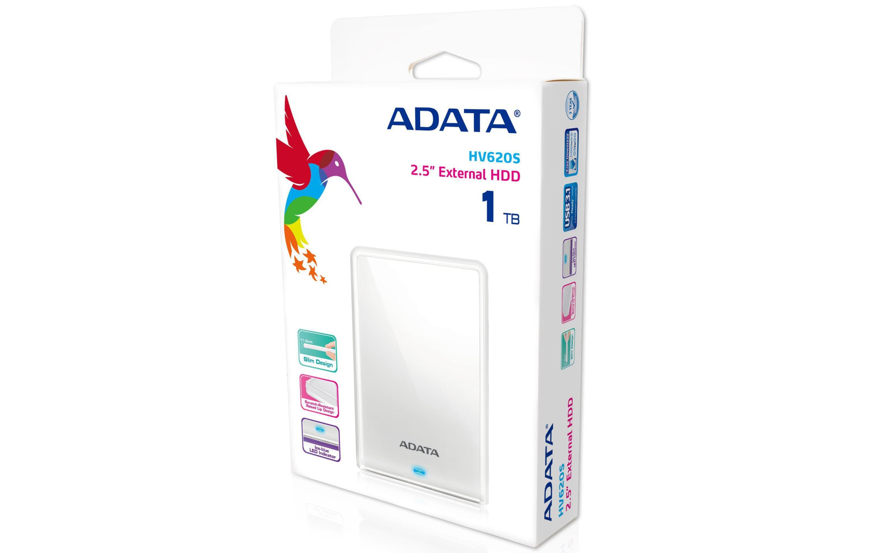 ADATA Externe Festplatte HV620S 2 TB