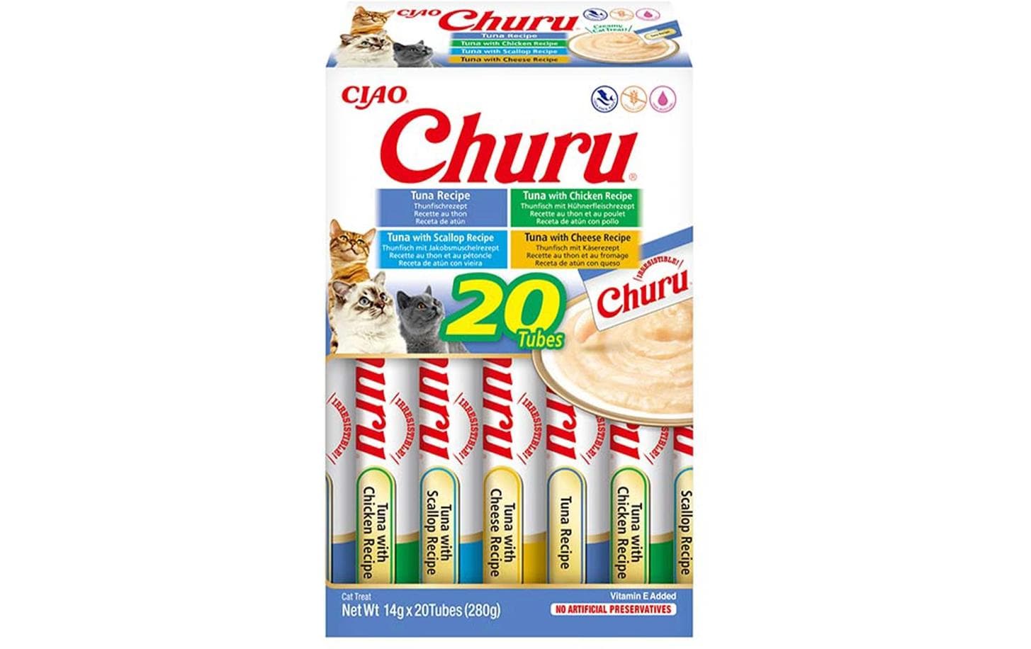 CIAO Churu Megapack Thunfisch 20 x 14 g CIAO Churu Megapack Thunfisch 20 x 14 g