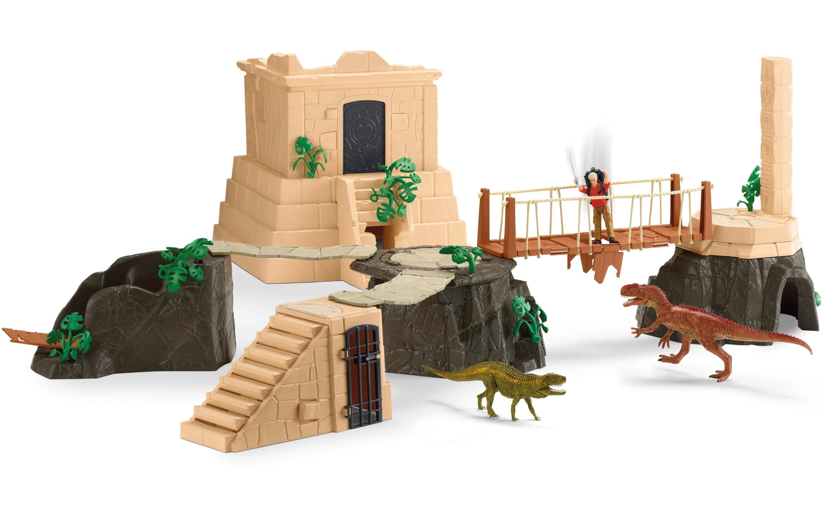 Schleich Dino Tempel-Eroberung Mega-Set